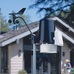 Show product details for 100-6152C Vantage Pro2 Weather Station, Includes console with AC-power adapter, integrated sensor suite with 40' (12m) anemometer cable, and mounting hardware. Also includes a 100' (30m) cable connecting the console to the integrated sensor suite. (discontinued)