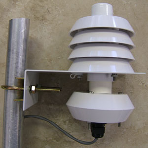 210-401 Air Temperature Sensor in Solar Shield