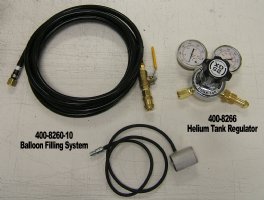 Balloon Filling System with Regulator