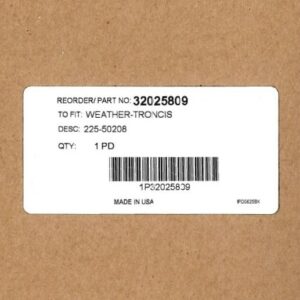 225-50208 Charts <br/> 10/120F, 0-100%, 31 days (25/pkg)